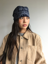 Knotted Paisley Bandana (2color)