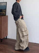 Track Utility Cargo Pants (3color) (No.999)