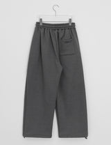 [Unisex] Mikala Banding Wide Brushed Pants