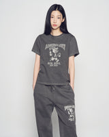 26SS WOMAN フットボールACベアピグメント半袖Tシャツ