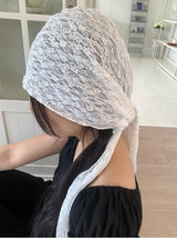 BEADS LACE SCARF (2C)