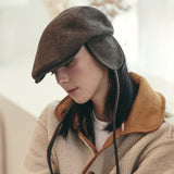 VA Embroidery Fly Hunting Cap / Brown