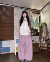 (3color) Square Ripstop Wide Jogger Pants