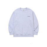 Sport Dept Flocking Logo Sweatshirt - Silver Grey