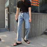 LMN All Day Semi-Wide Denim Pants (4 colors)