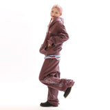HEARTFELT P/G HOODY ZIP_BURGUNDY