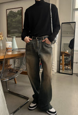 2plan Signature Cutting Wide Denim