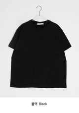 [unisex] シオニ ベーシック レイヤード 半袖Tシャツ
