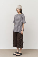 Honey Waffled Striped Top