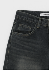 [MADE] Recycle Washing Wide Denim Pants