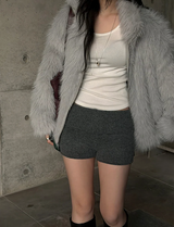 [F/W] Knit short pants