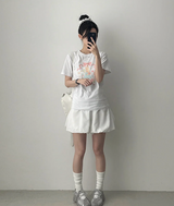 ラインカバー*パンプキンバルーンミニスカート*パンツ