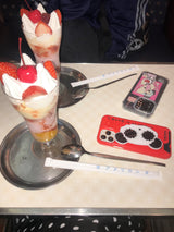 レッド ラッキー ケース ＆ パンダ グリップトック セット