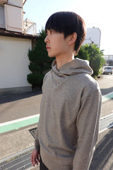 saros knit hooded - Light Brown(2)
