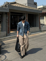 Ain denim trucker jacket