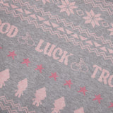 TROLLS JACQUARD ニット - MELANGE GRAY