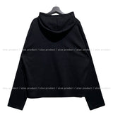 ディングワッフルボクシーフード長袖Tシャツ
