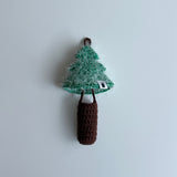 [MADE] Étang リップバームキーリング | クリスマスツリー