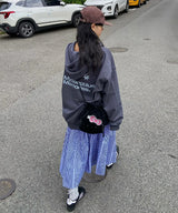 (zp) MMシンボルロゴ2WAYジップアップ (GREY)