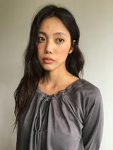 Hema Eyelet Shirred T-shirt (2color)