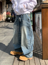 ルックチーフタイガーバルーンデニムパンツ