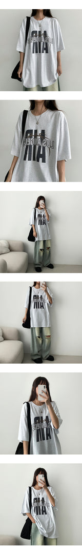 Ruggle Air Oversized Fit Short-Sleeved T-Shirt