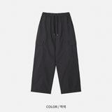 Slick Cargo Fleece Wide Pants 4C