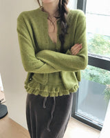 hattie frill bustier top + soft CD