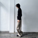 Structured Twill Trousers