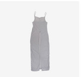 Chatier slit sleeveless dress