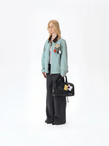 13DE MARZO Pilot Bear Travel Bag Smal Black