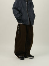 AND Pin-tuck Balloon Pants