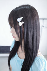 コットンキャンディヘアピン（3color）