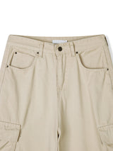 Bone Washed Cargo Pants