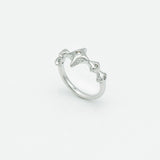 [Silver] オープンリング (Choose One of 11 types) (Random Gift Additional)