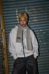 ストライプマフラー GRAY