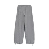 Lace jogger pants (Gray)