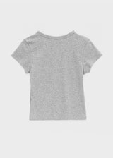 [MADE] Pobello Basic Round-Neck Short Sleeve Top