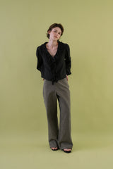 Elen ruffle blouse 