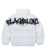 BBD Empty Sprayed Logo Padding Jacket (Light Gray)
