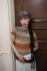 Blur gradation T (Brown/Pink)