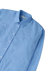 Standard pocket shirt_blue