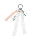 Little garden keyring_pink