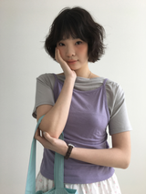 YWD レイヤード スリーブレス (5color)