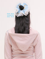 moon bear scrunchie babi blue
