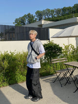 Linen core check shirt 3C
