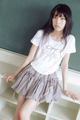 frill balloon skirt(grey)