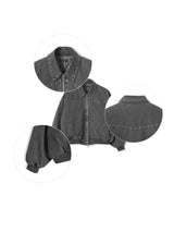 コロウエスタンスタッドジャケット [Charcoal]