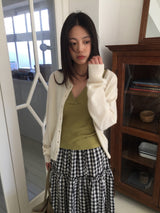 Engadin Round Cardigan (6Colors)