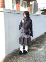 【即日発送】 dot-flip reversible muffler 